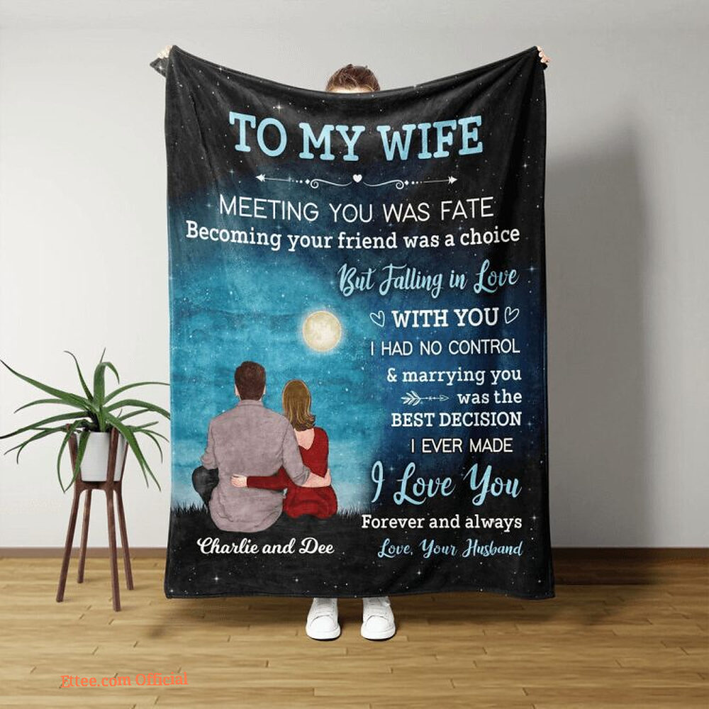 blanket for the wife you are my best friend cat love blanket for the wife you are my best friend cat love - Ettee - Best Friend