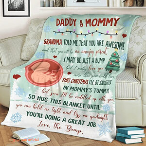 You Are Awesome And That You Will Be An Amazing Parent Blanket - Super King - Ettee