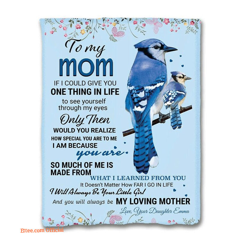 To My Mom Quilt Blanket From Children. Light And Durable. Soft To Touch - Super King - Ettee