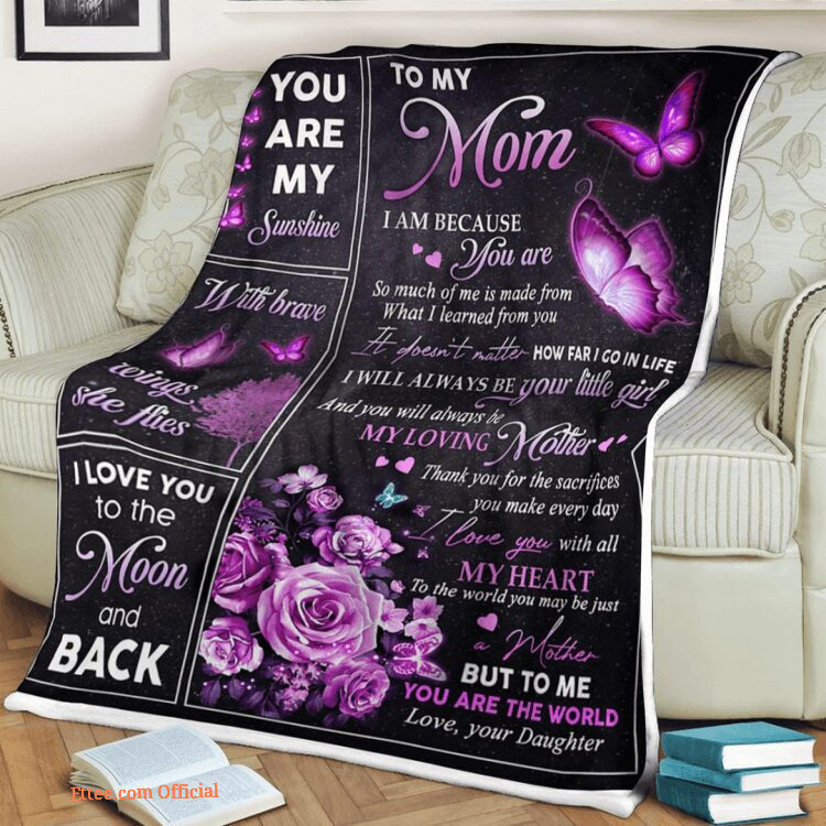 Butterfly Flower Quilt Blanket - Lightweight And Smooth Comfort