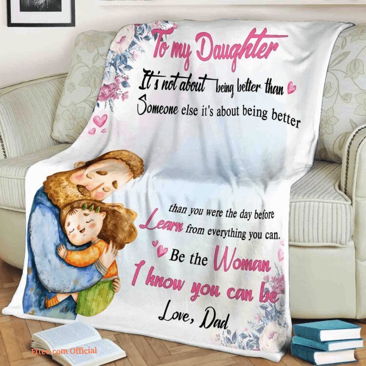 family blanket to my duaghter lightweight and smooth comfort
