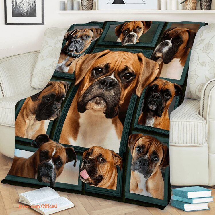 3D Boxer Beauty Quilt Blanket. Light And Durable. Soft To Touch