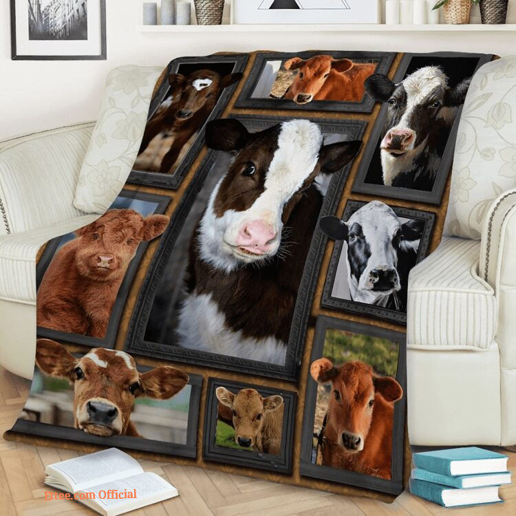 Cow Beauty Quilt Blanket Animal. Light And Durable. Soft To Touch