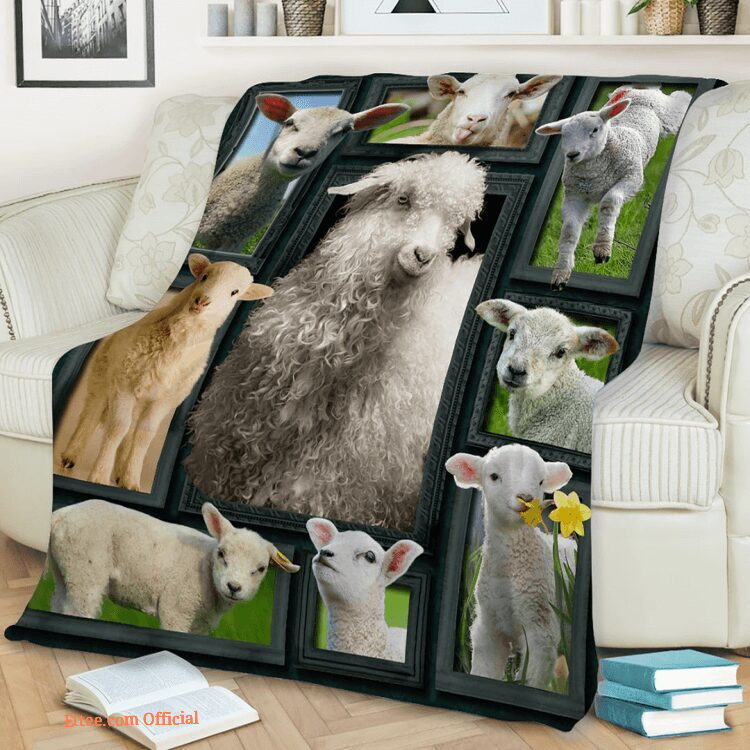 3D Sheep Beauty Quilt Blanket. Lightweight And Smooth Comfort