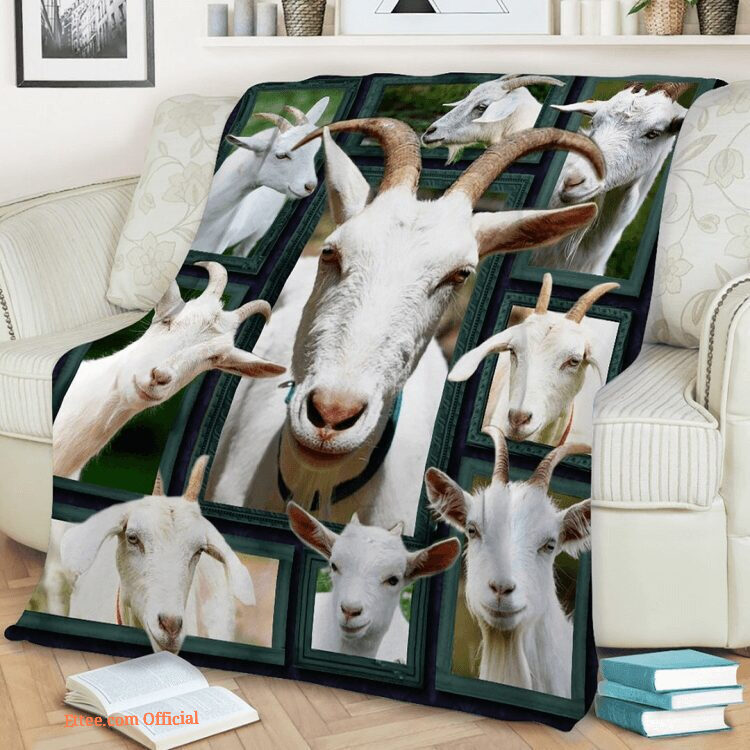 Goat Beauty Quilt Blanket. Light And Durable. Soft To Touch