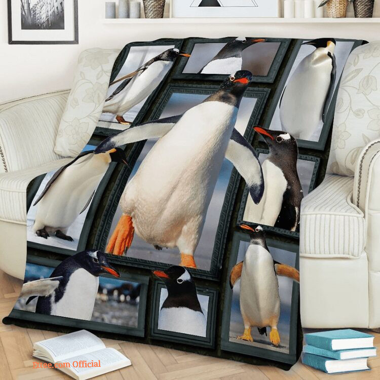 3D Penguin Quilt Blanket. Lightweight And Smooth Comfort