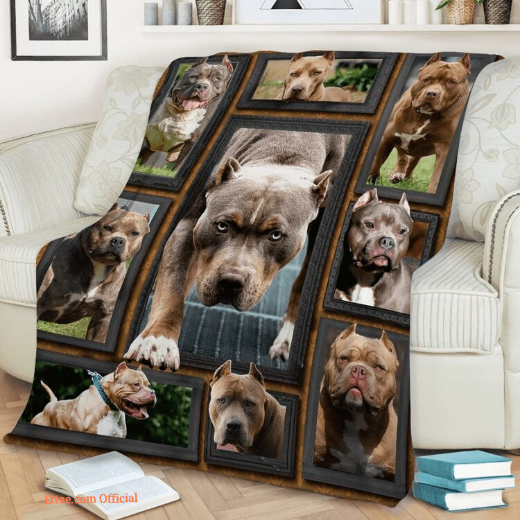 Pitbull Beauty Quilt Blanket. Lightweight And Smooth Comfort