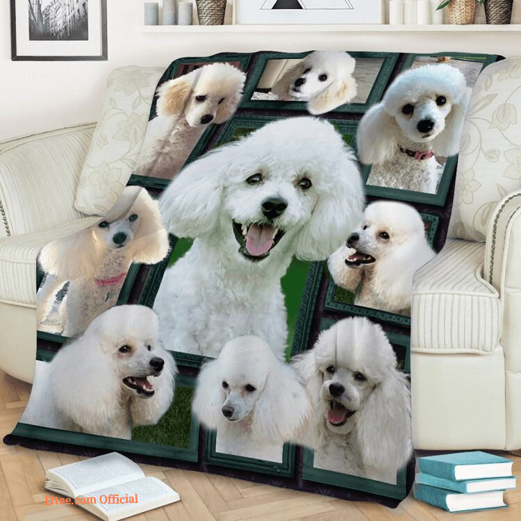 3D Poodle Beauty Quilt Blanket. Light And Durable. Soft To Touch