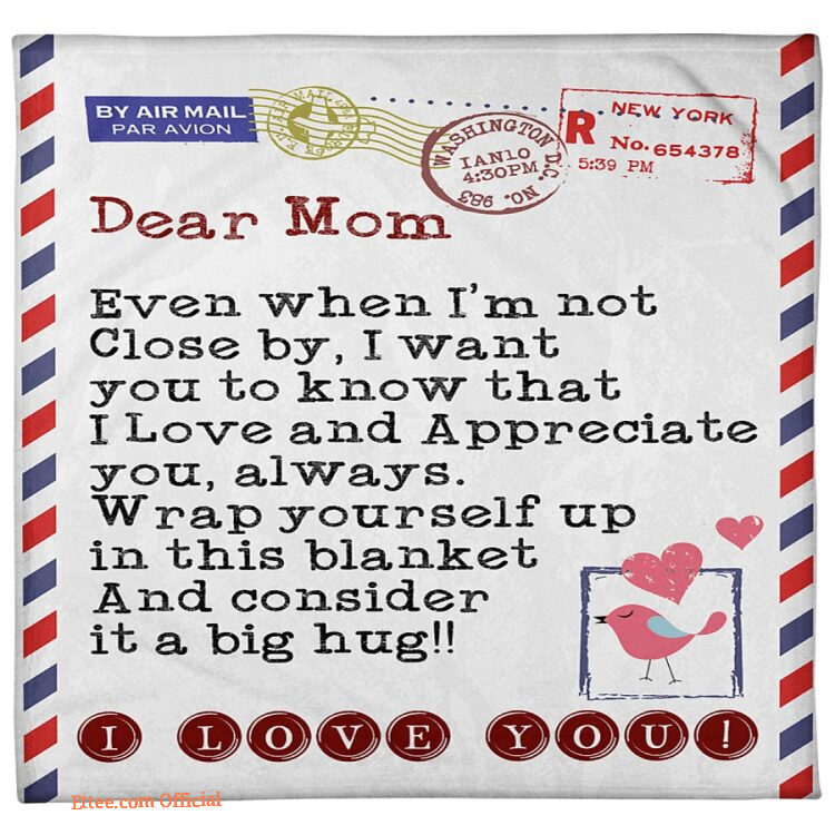 gift for mother blanket consider it a big hug