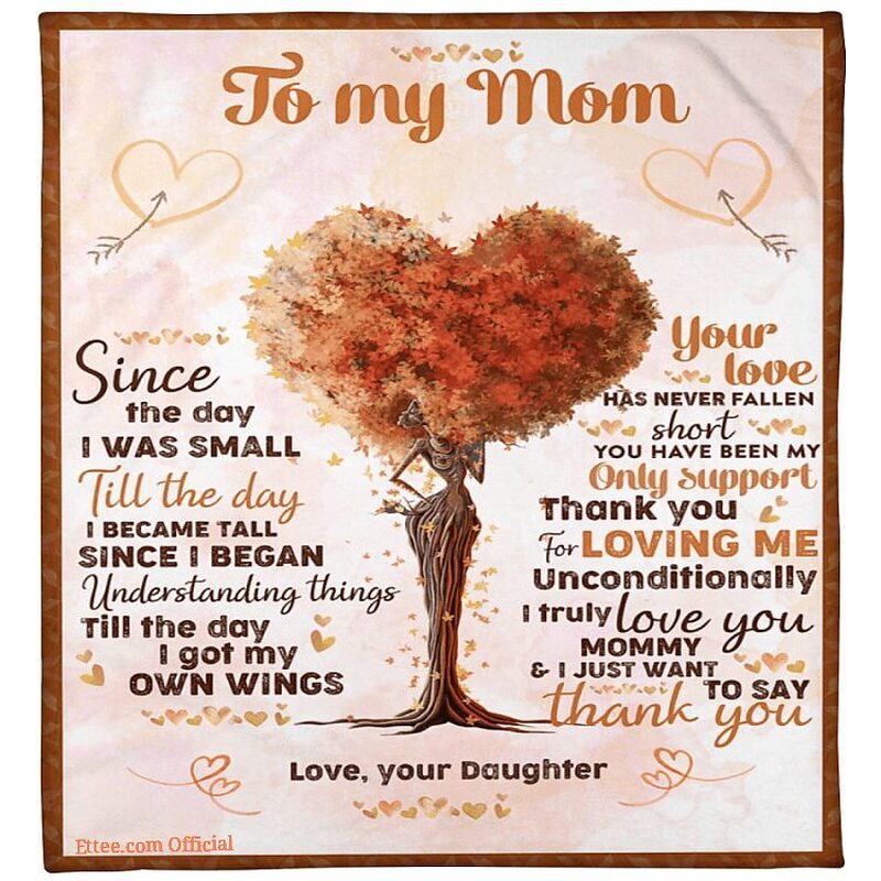 gift for mother blanket daughter to mom foldable and compact - Super King - Ettee