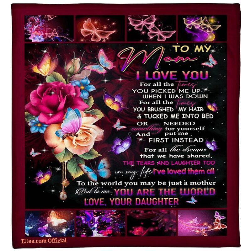 gift for mother blanket for all the dreamsthat we have shared - Super King - Ettee