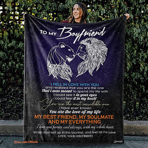 To My Boyfriend I Fell In Love With My Best Friend Quilt Blanket - Super King - Ettee