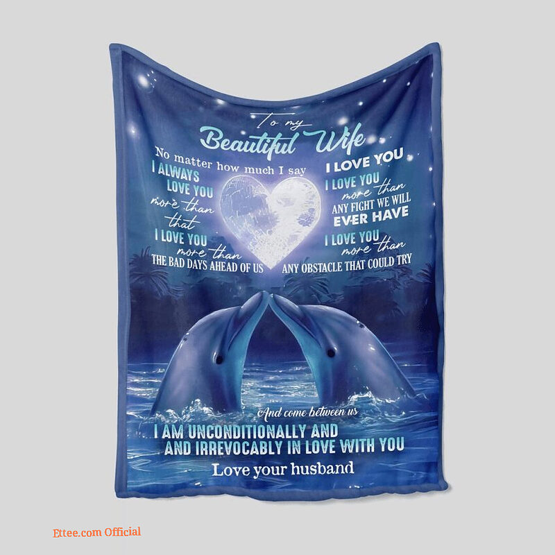 To My Wife Quilt Blanket - Valentine’s Day Gift, Lightweight - Super King - Ettee