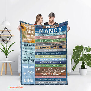 Valentine's Day To My Wife Quilt Blanket. Light And Durable. Soft To Touch - Super King - Ettee