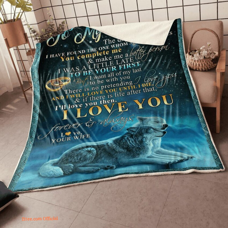 my husband wolf couple you complete me gift from wife