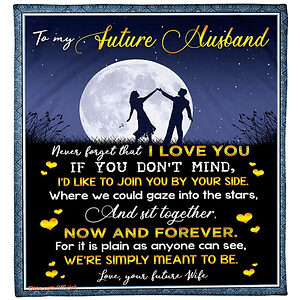 to my future husband never forget that i love you couple quilt blanket - Super King - Ettee