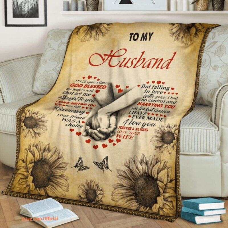 to my husband quilt blanket gift for husband wedding from wife