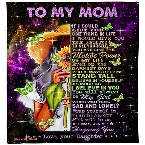 Gift For Mother. If I Could Give You One Thing In Life Quilt Blanket - Super King - Ettee