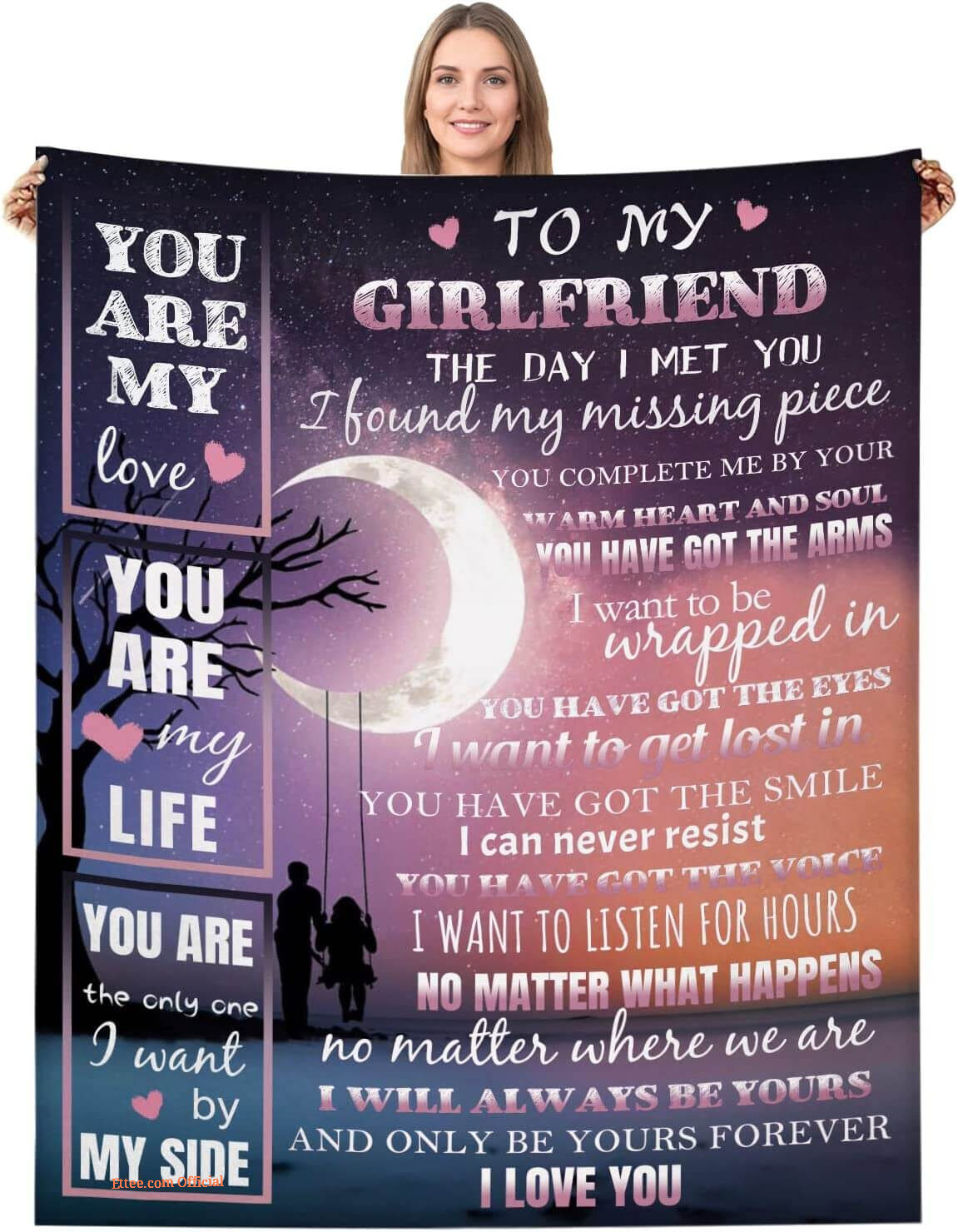blanket for the wife you are my best friend cat love - Ettee - Best Friend