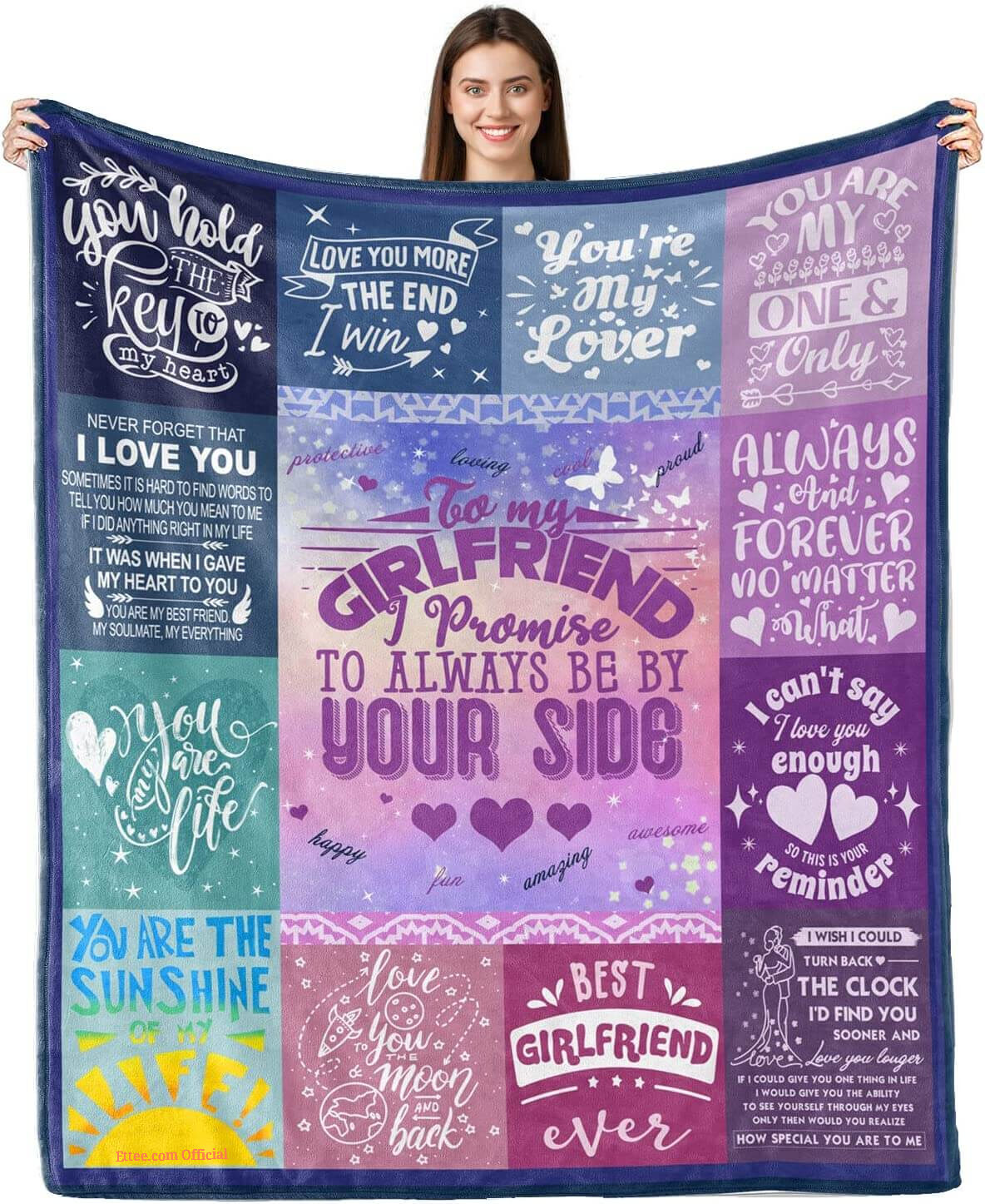 blanket for the wife you are my best friend cat love blanket for the wife you are my best friend cat love - Ettee - Best Friend
