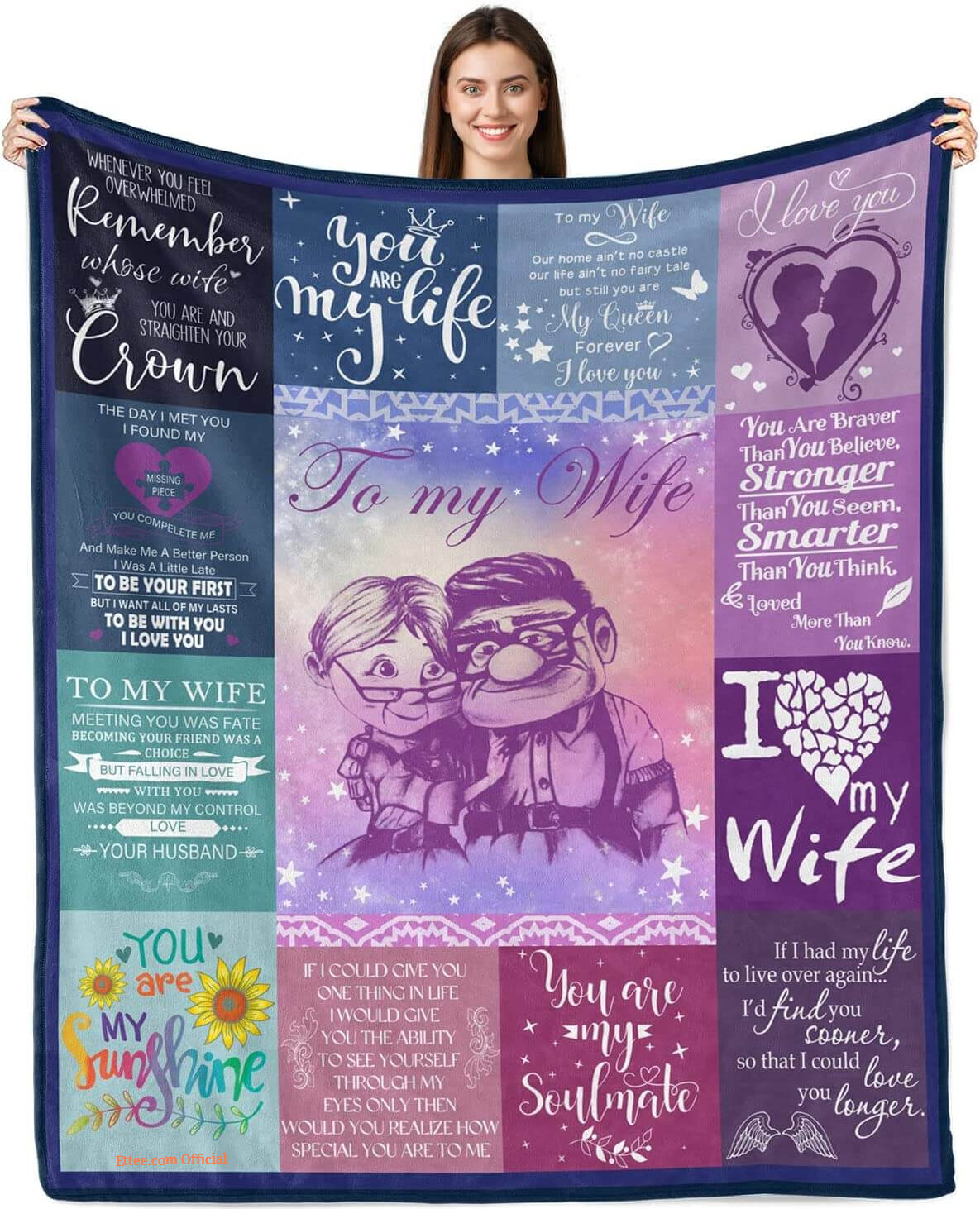 blanket for the wife you are my best friend cat love - Ettee - Best Friend