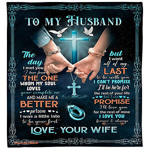 The One Whom My Soul Loves - Personalized Gift for Him - Super King - Ettee