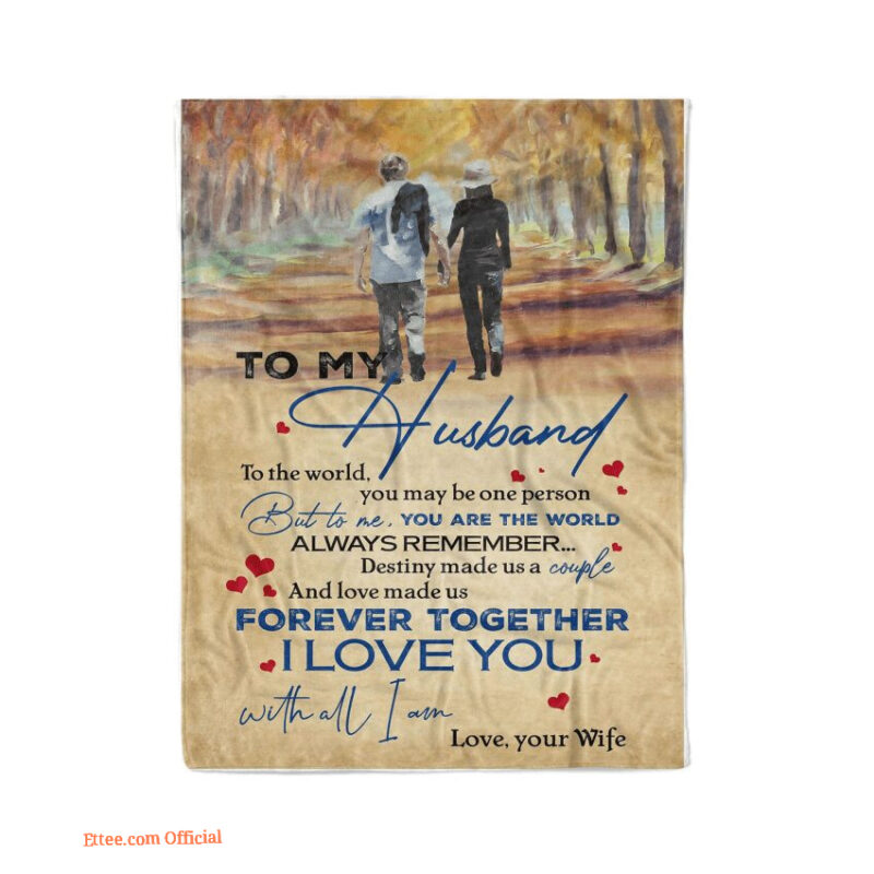 blanket to my husband to the word you may be one person
