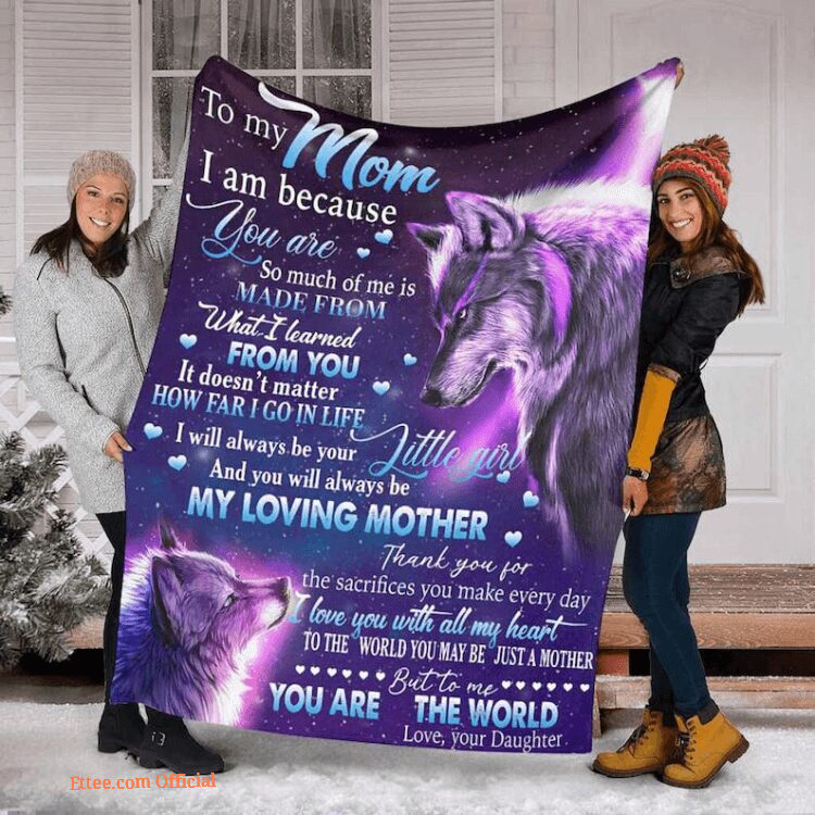 To My Mom Quilt Blanket - Lightweight and Smooth Comfort