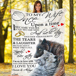 To My Wife Personalized Name Quilt Blanket - Lightweight, Soft, and Durable - Super King - Ettee