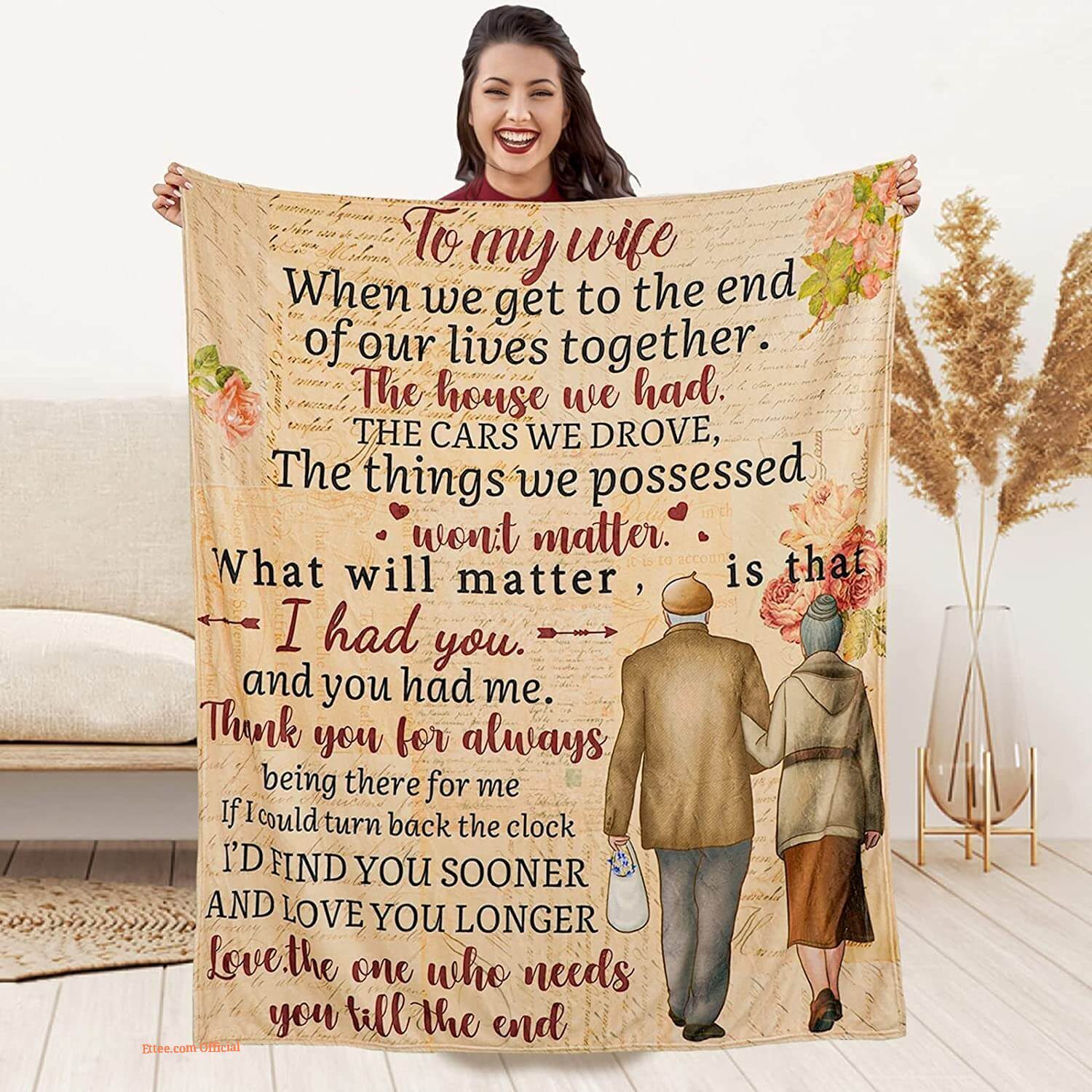 blanket for the wife you are my best friend cat love blanket for the wife you are my best friend cat love - Ettee - Best Friend