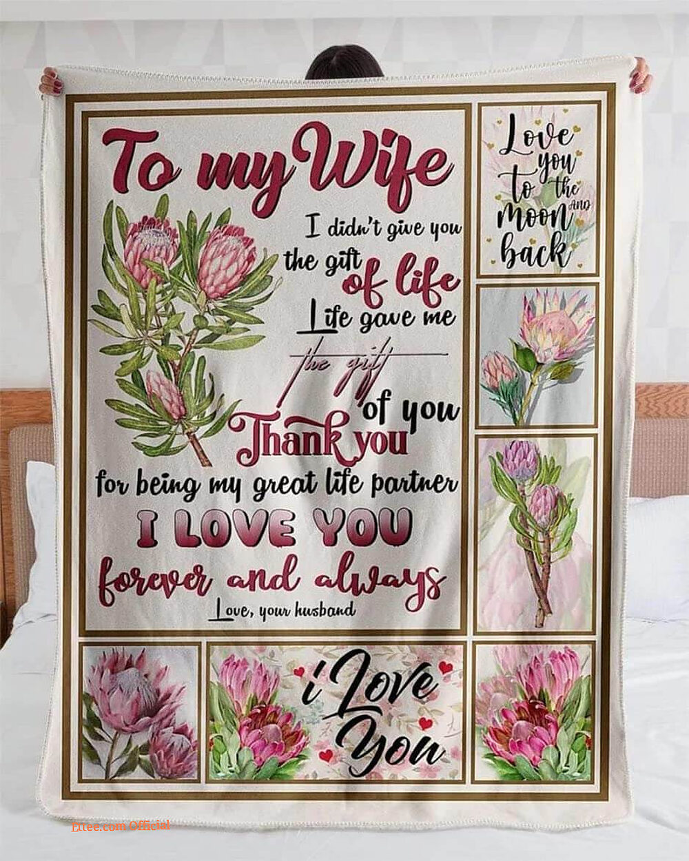 blanket for the wife you are my best friend cat love blanket for the wife you are my best friend cat love - Ettee - Best Friend