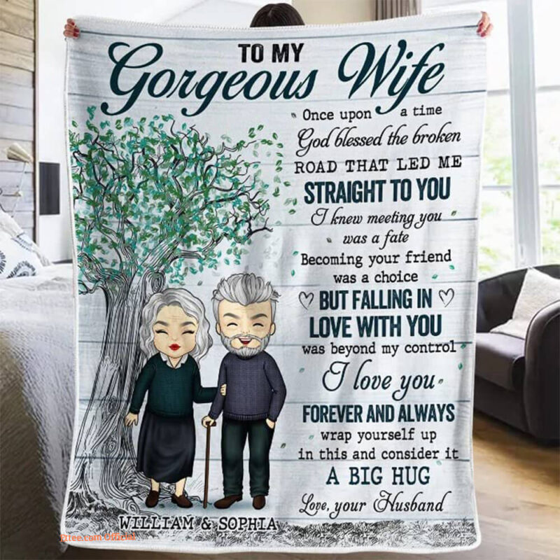 To My Wife You Are My Incredible Woman Gift For Valentine's Day Quilt Blanket