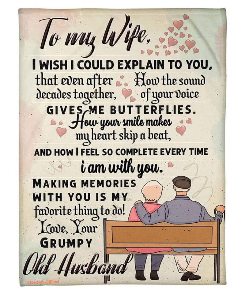 To My Wife I Wish I Could Explain To You Quilt Blanket Valentine's Day