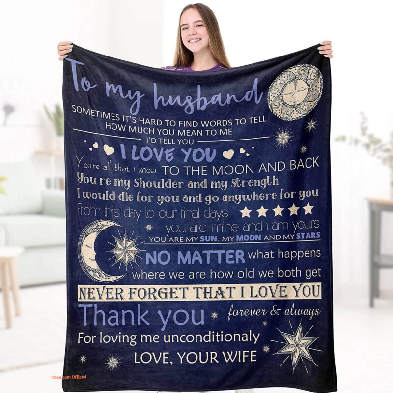 Valentine’s Day Gift: Portable Quilt Blanket for Husband
