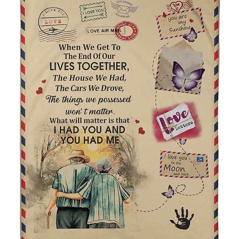 To My Wife And Husband I Had You and You Had Me Quilt Blanket - Super King - Ettee