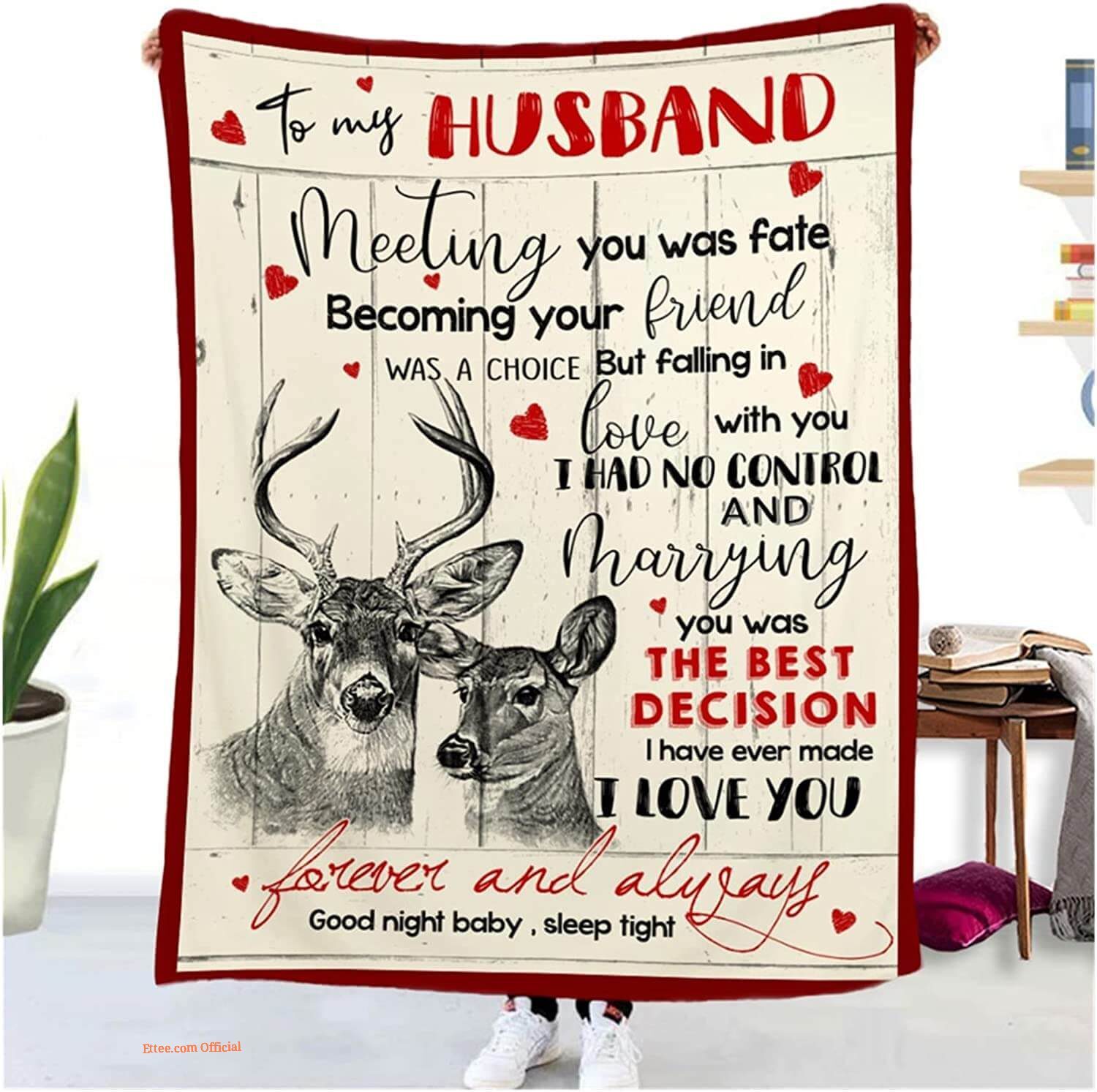 blanket for the wife you are my best friend cat love - Ettee - Best Friend