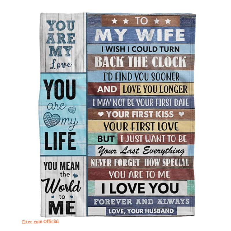 Gift for Wife: You Are My Love Blanket