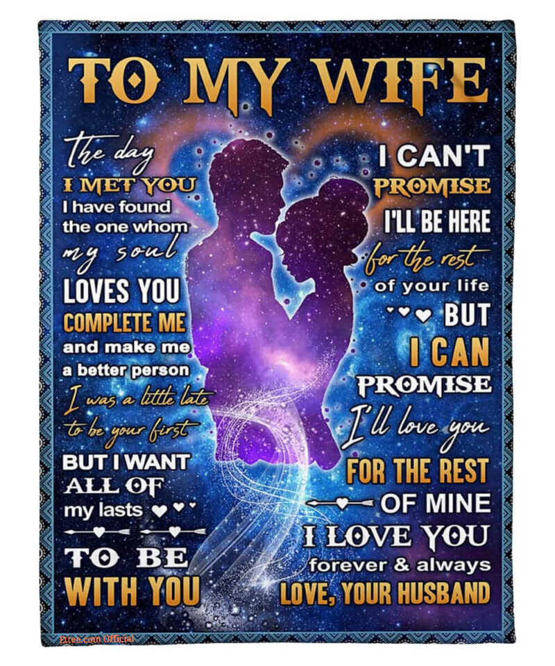 Valentine Quilt Blanket for Wife - Lightweight and Durable