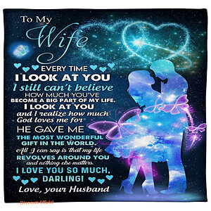 to my wife gifts for your wife gift for wife family - Super King - Ettee