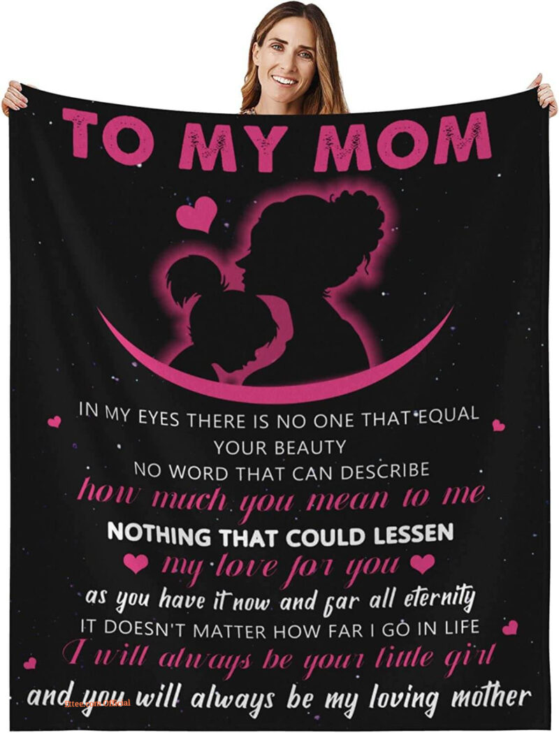 Mom Quilt Blanket - Lightweight & Smooth Comfort, Foldable & Compact