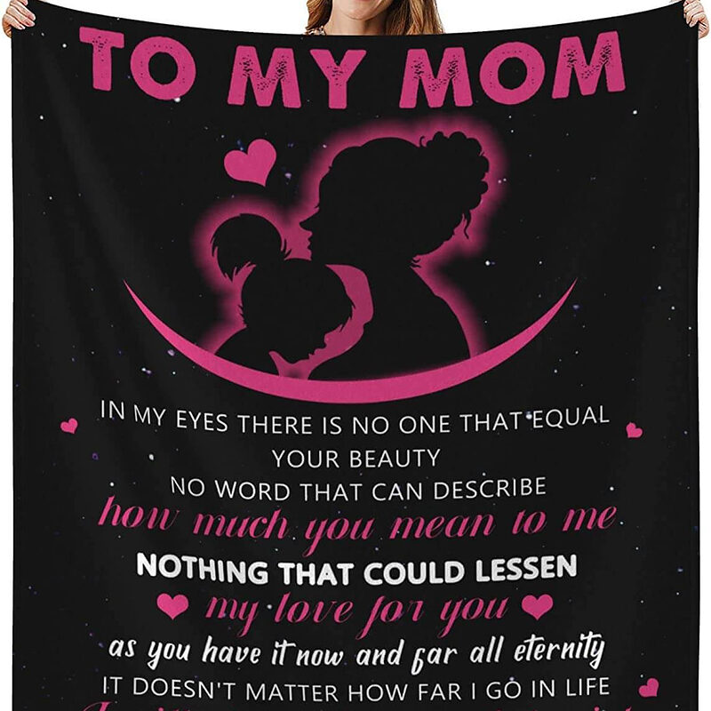Mom Quilt Blanket - Lightweight & Smooth Comfort, Foldable & Compact - Super King - Ettee