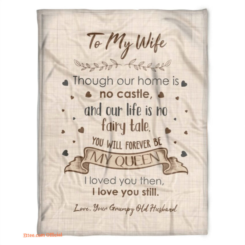 blanket to my wife valentine day gifts for wife i loved you then