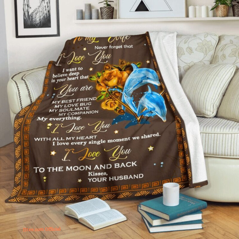 gift for wife birthday valentines day i love you to the moonback
