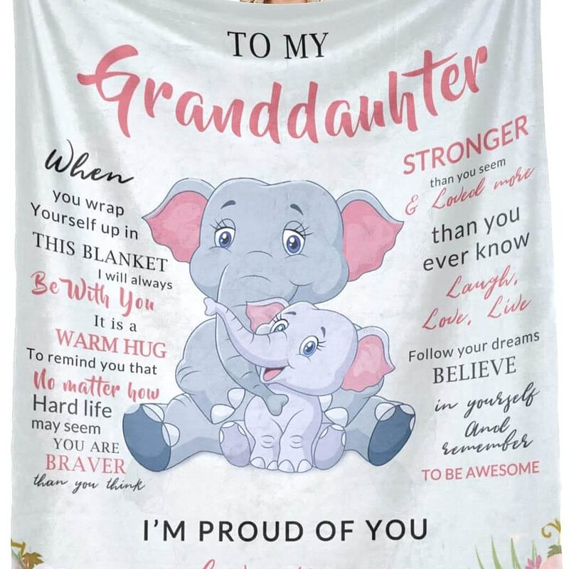Quilt Blanket To My Daughter. Lightweight And Smooth Comfort - Super King - Ettee