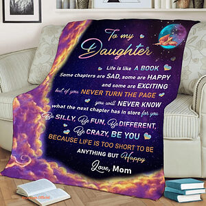 Quilt Blanket For Daughter Blanket For To My Daughter From Dad - Super King - Ettee