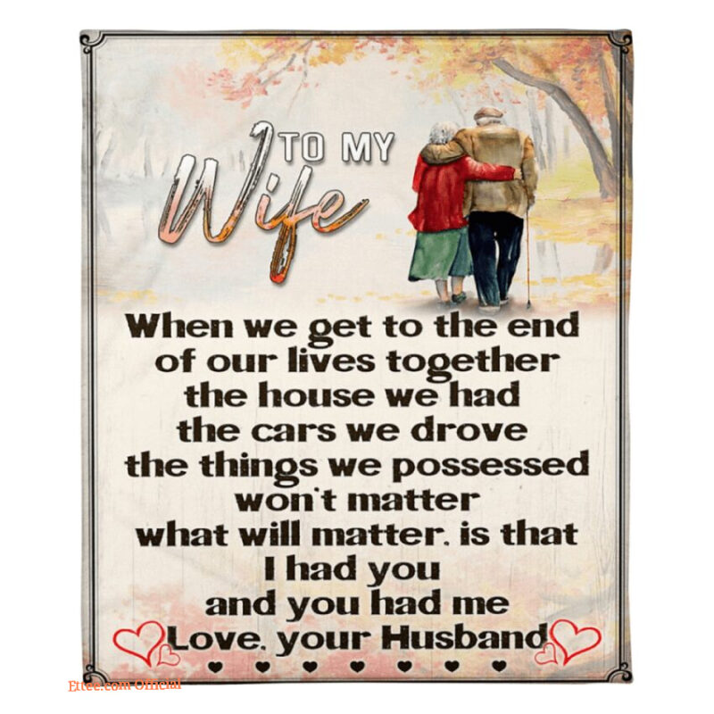 blanket to my wife gift i had you you had me