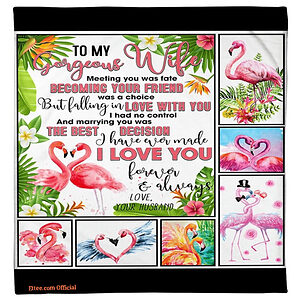 blanket for wife i love you forever always - Super King - Ettee