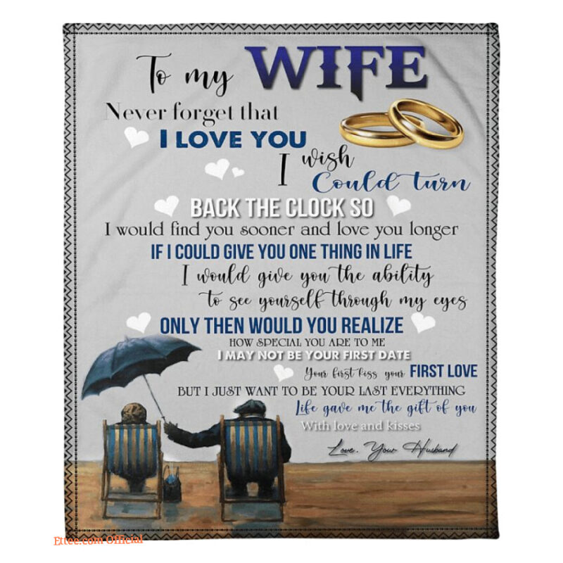 blanket for wife turn back the clock