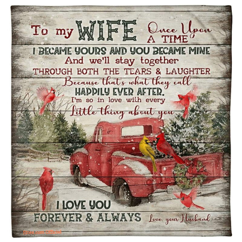 blanket for wife once upon a time i became yours