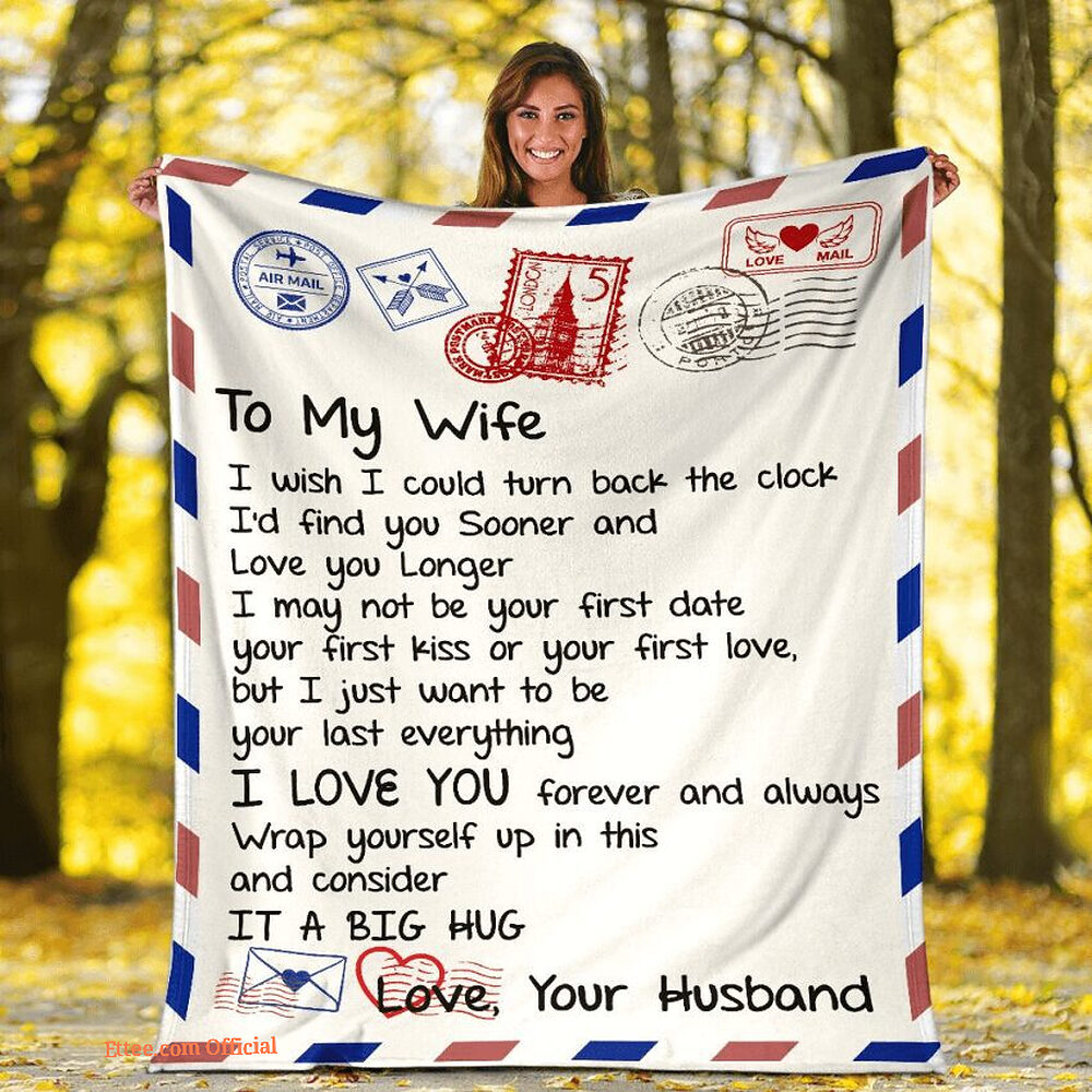 blanket for wife romantic love mail i love you forever always blanket for wife romantic love mail i love you forever always - Ettee - blanket